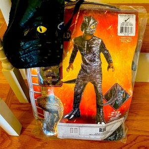 Kids Halloween costume Jurassic park Blue